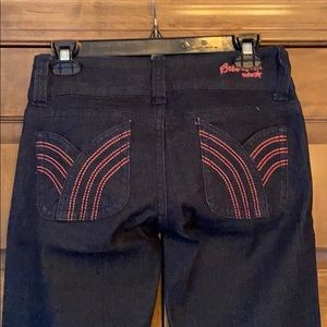 Jeans - with hot pink detail
